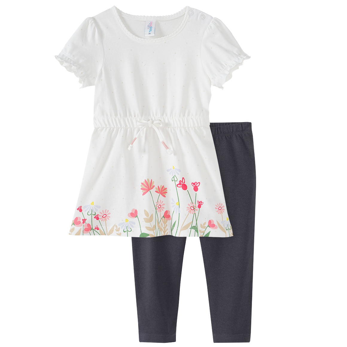 Baby Kleid und Leggings im Set von Topomini