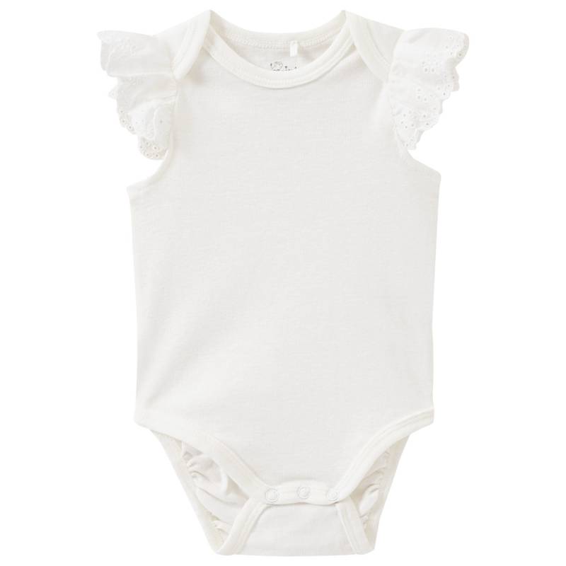 Baby Kurzarmbody mit Spitze von Topomini