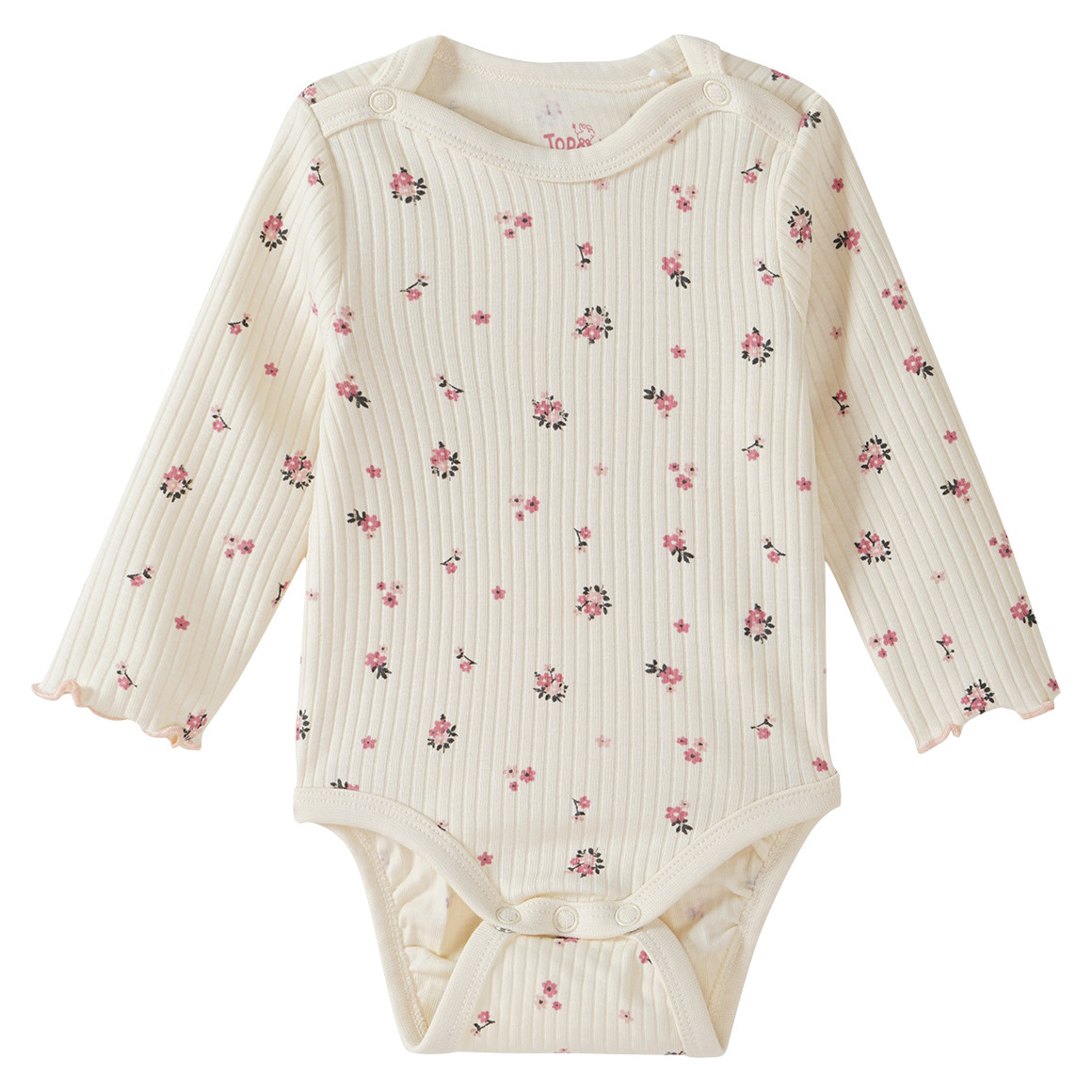 Baby Langarmbody mit Bio-Baumwolle von Topomini