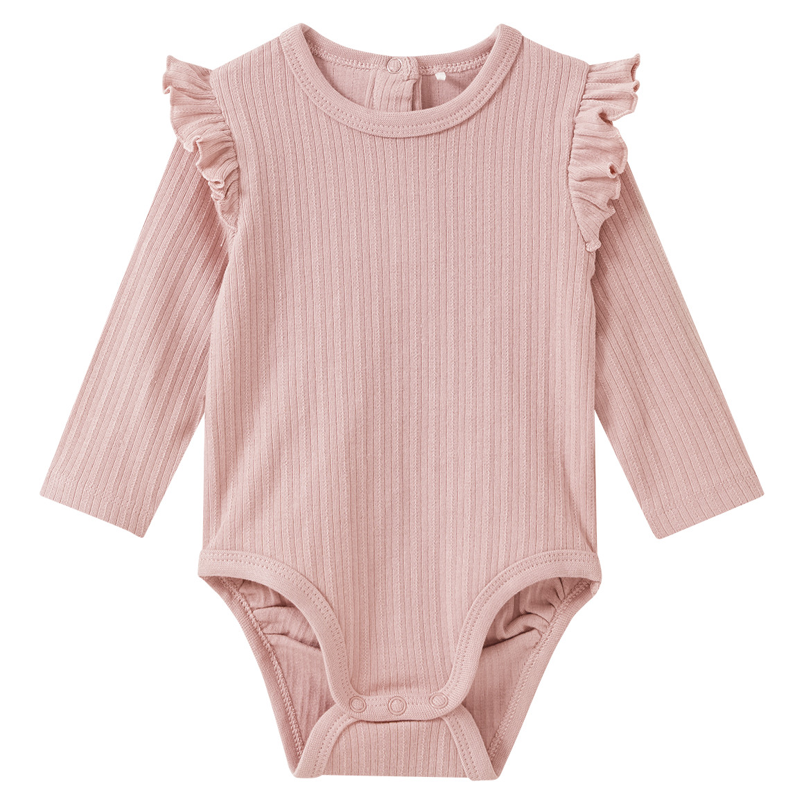 Baby Langarmbody mit Flügelärmeln von Topomini