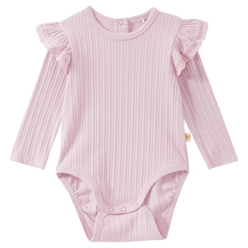 Baby Langarmbody mit Rüschen Baby Langarmbody mit Rüschen von Topomini