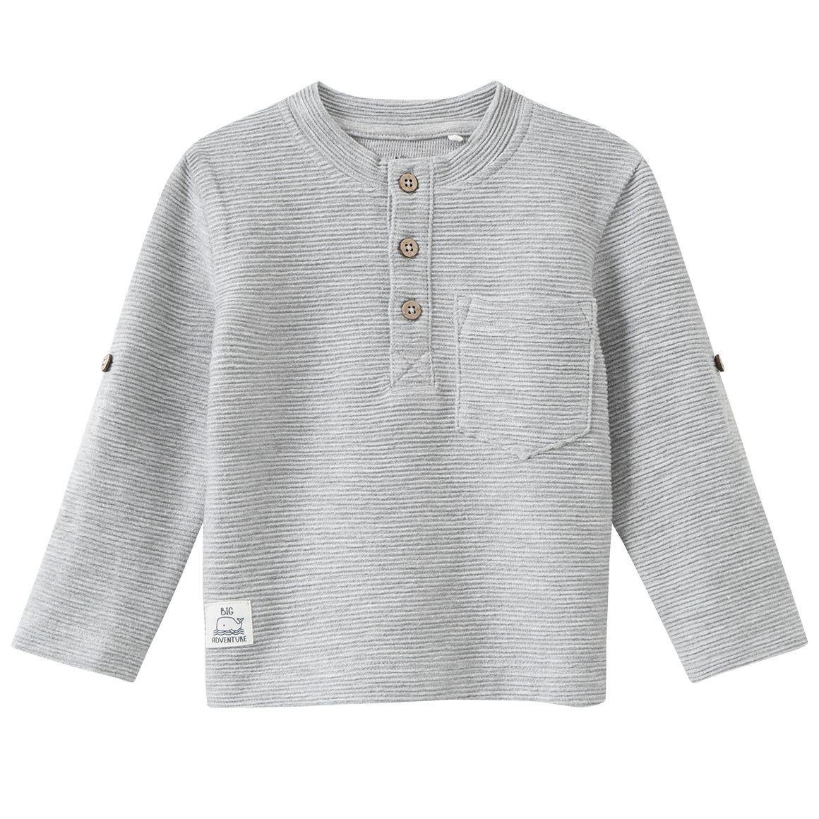 Baby Langarmshirt aus Baumwolle von Topomini