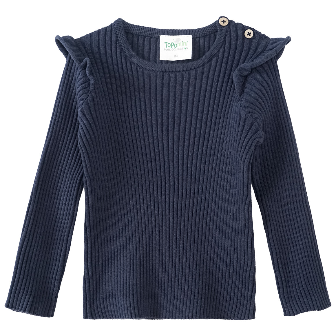 Baby Langarmshirt aus Bio-Baumwolle von Topomini