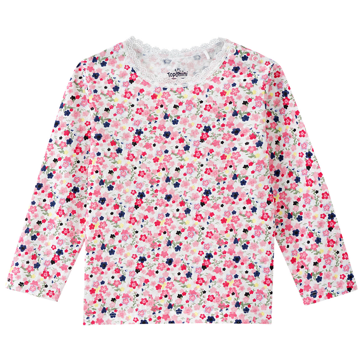 Baby Langarmshirt aus Bio-Baumwolle Baby Langarmshirt aus Bio-Baumwolle von Topomini