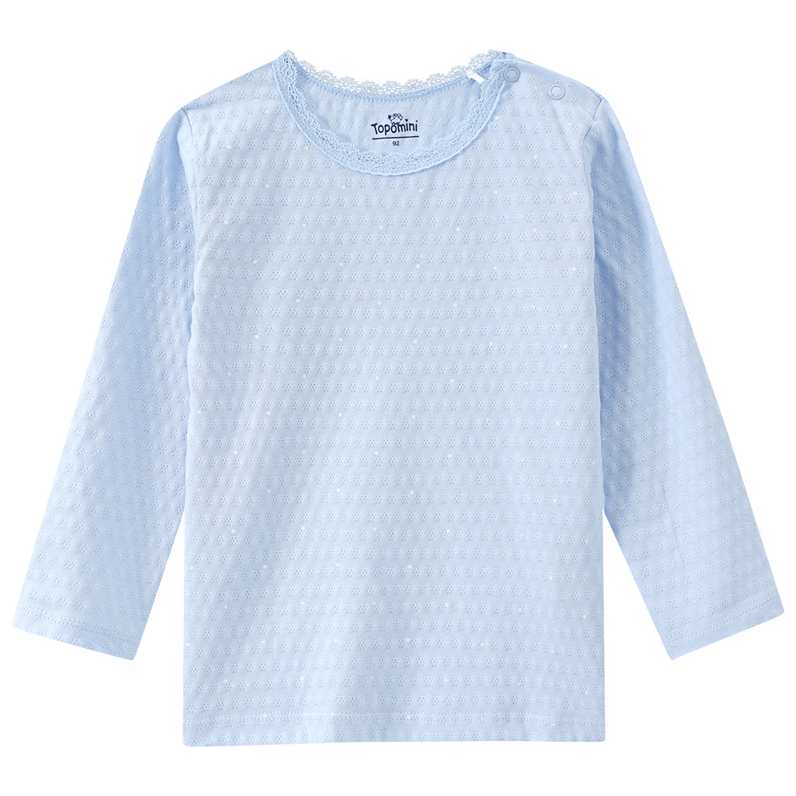 Baby Langarmshirt aus Bio-Baumwolle Baby Langarmshirt aus Bio-Baumwolle von Topomini