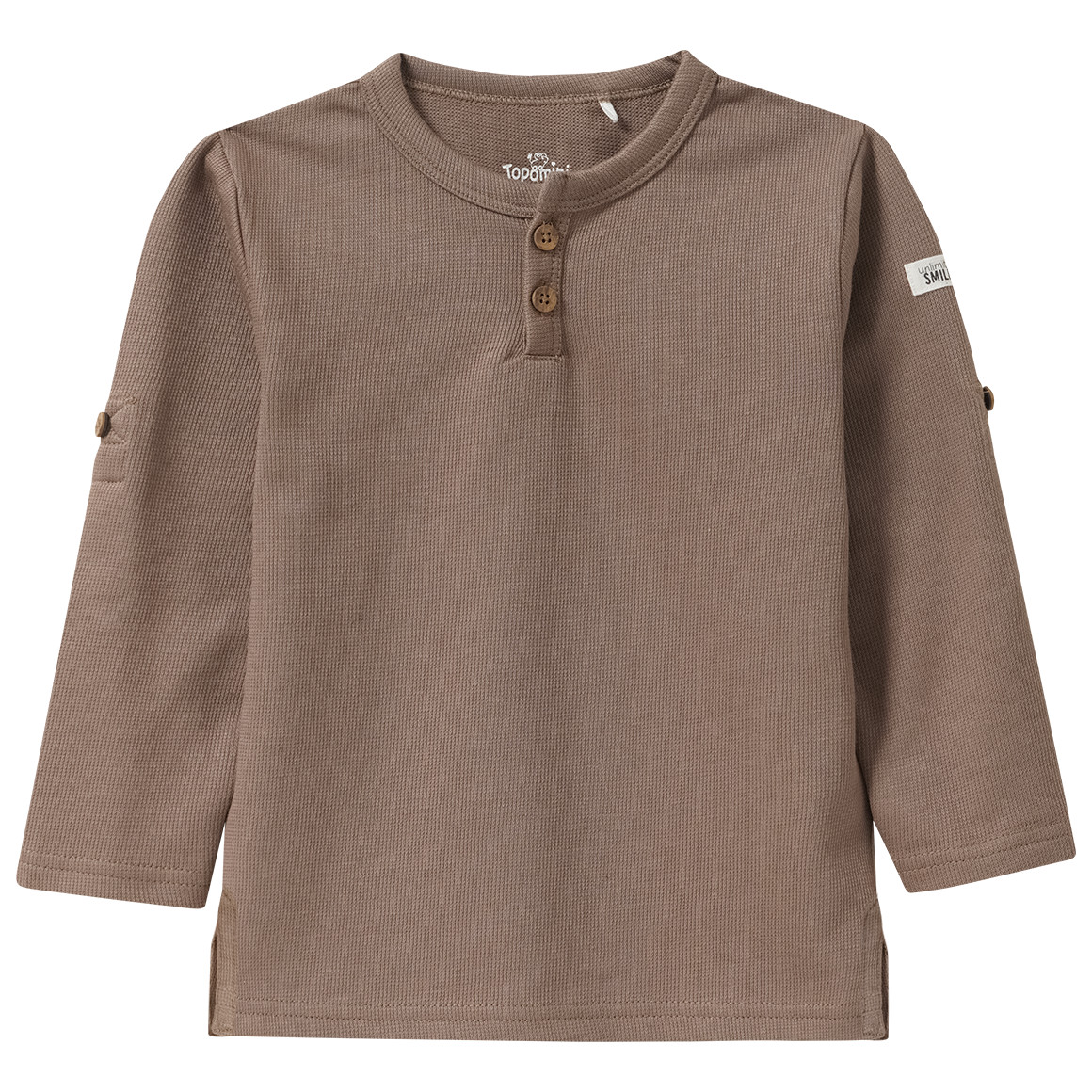 Baby Langarmshirt aus Bio-Baumwolle von Topomini