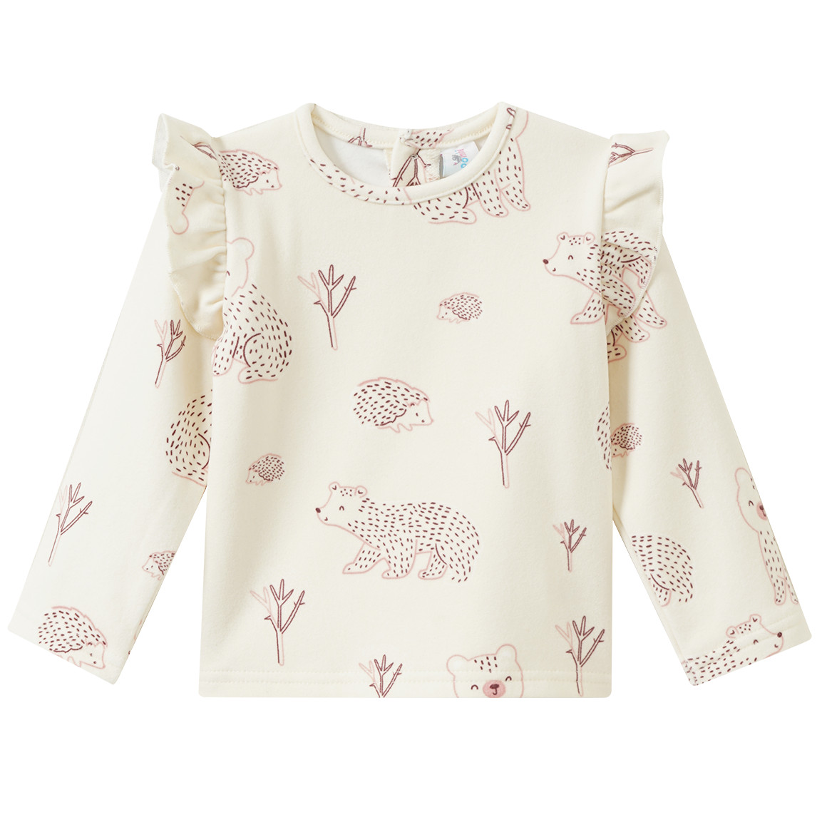 Baby Langarmshirt aus Microfleece von Topomini