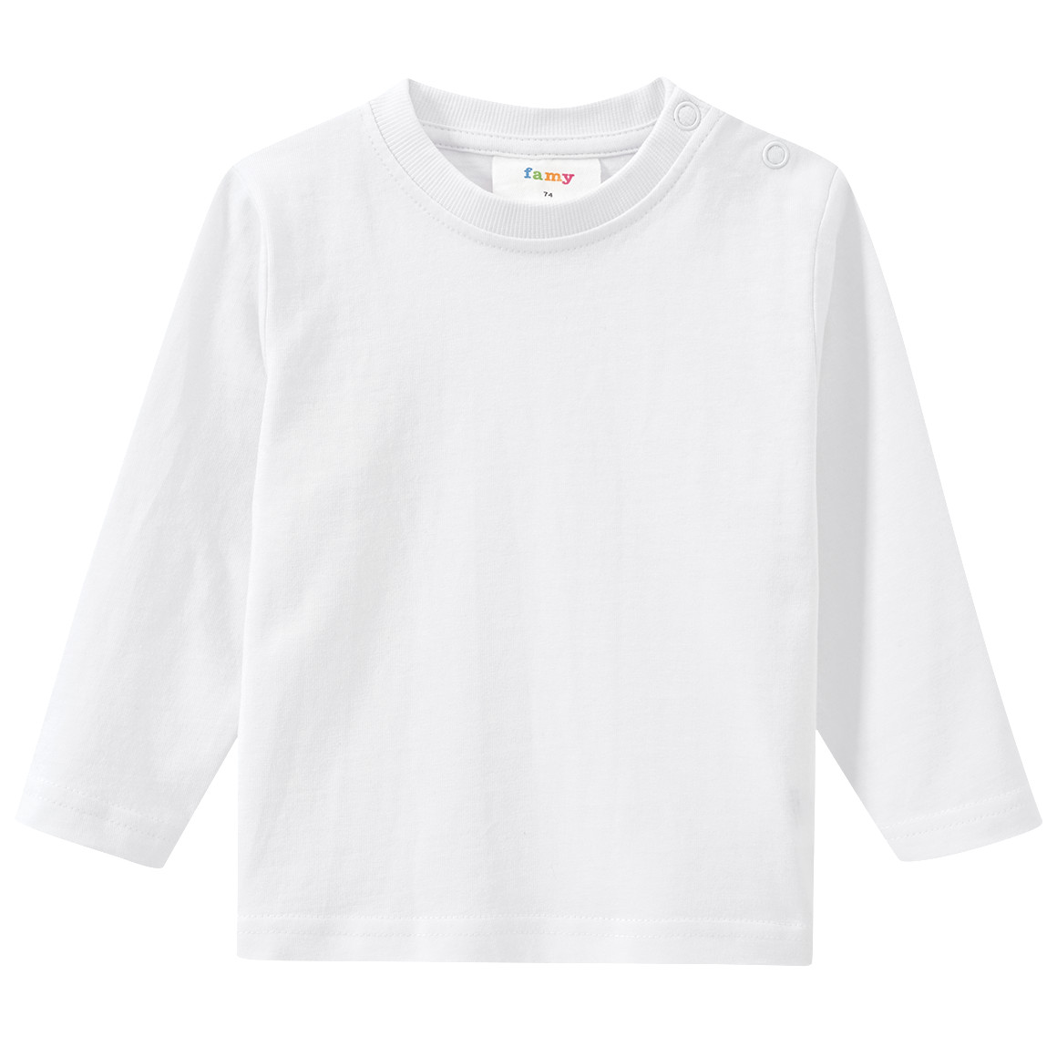 Baby Langarmshirt im Basic-Look Baby Langarmshirt im Basic-Look von Topomini