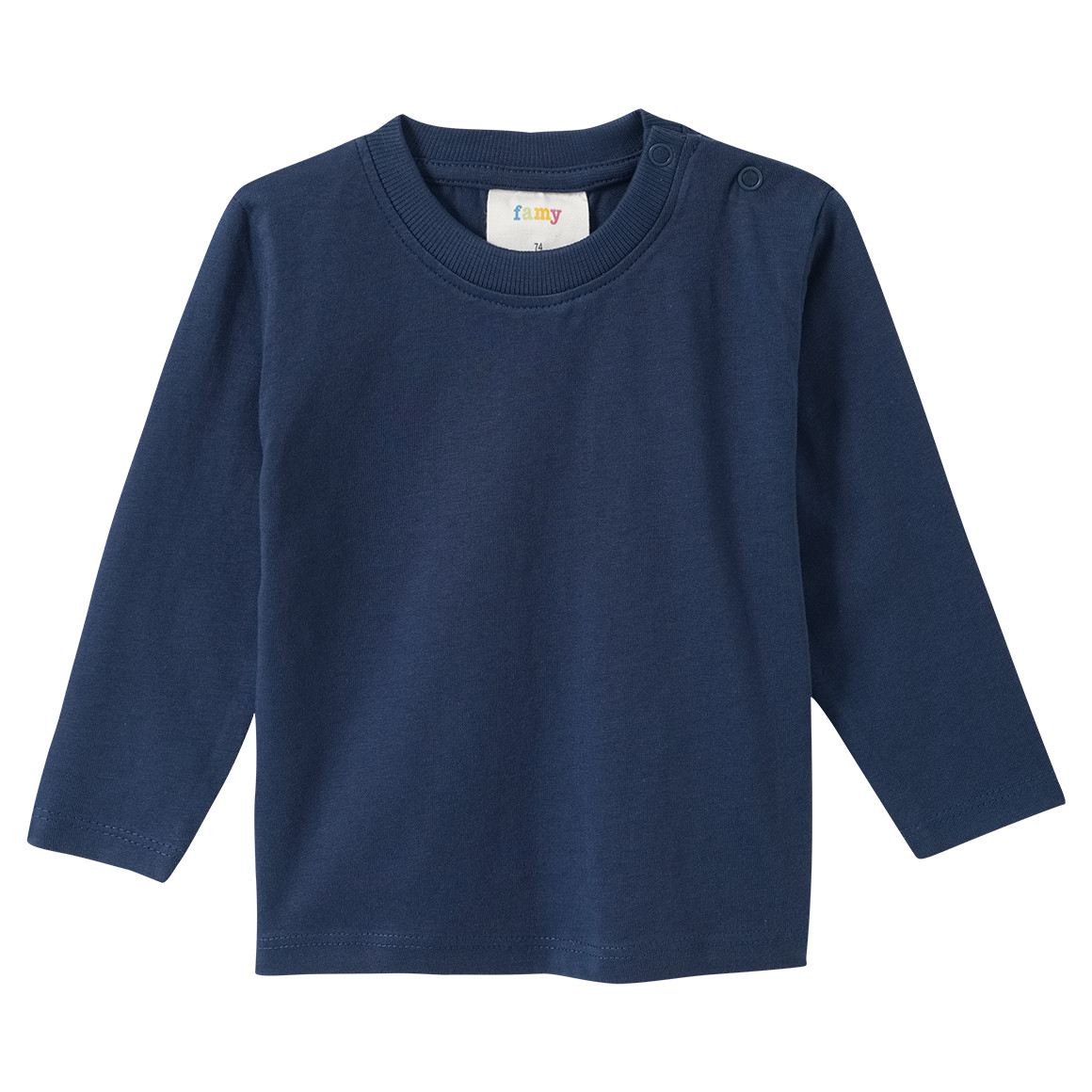 Baby Langarmshirt im Basic-Look von Topomini