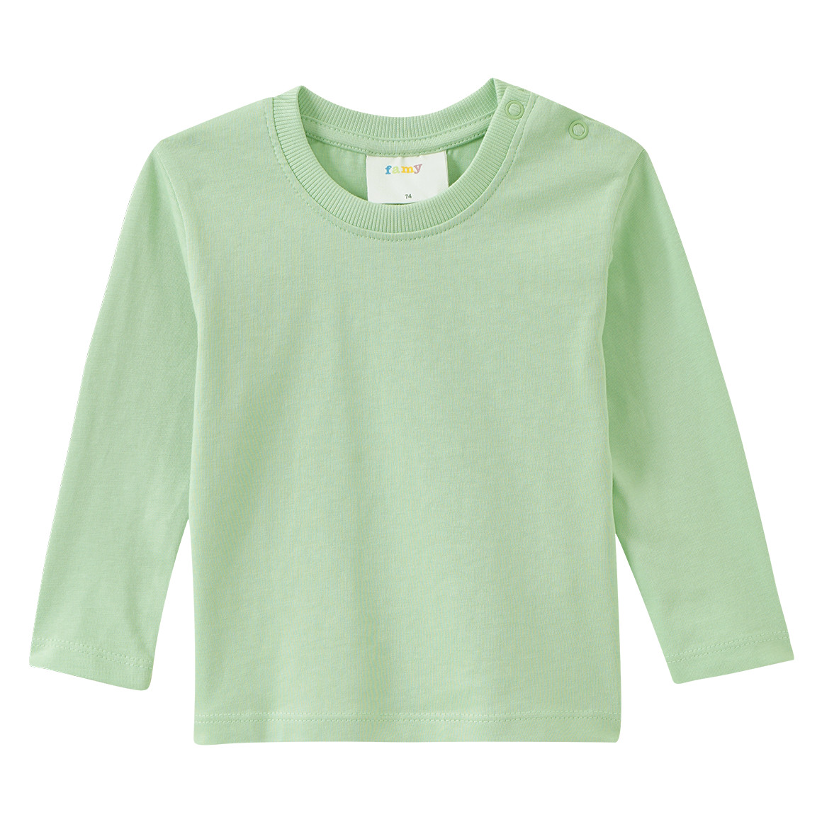 Baby Langarmshirt im Basic-Look von Topomini