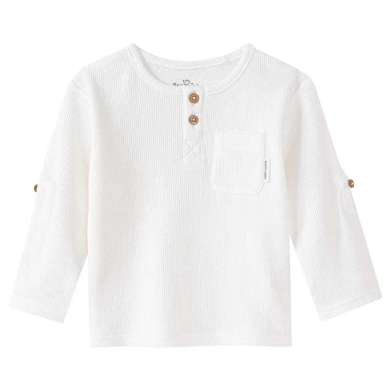 Baby Langarmshirt in Piqué-Qualität von Topomini
