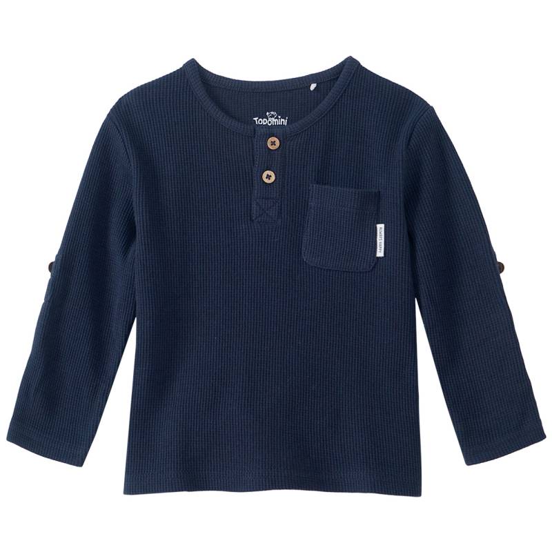 Baby Langarmshirt in Piqué-Qualität Baby Langarmshirt in Piqué-Qualität von Topomini