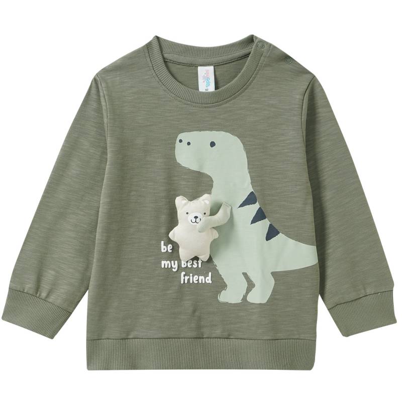 Baby Langarmshirt mit 3D-Applikation von Topomini