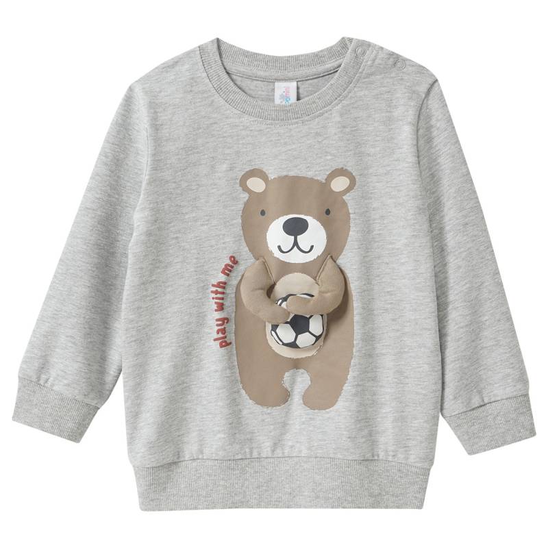 Baby Langarmshirt mit 3D-Applikation von Topomini