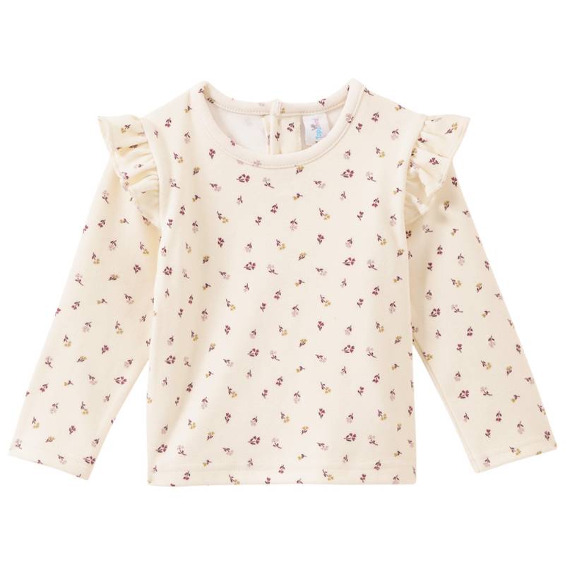Baby Langarmshirt mit Allover-Muster Baby Langarmshirt mit Allover-Muster von Topomini
