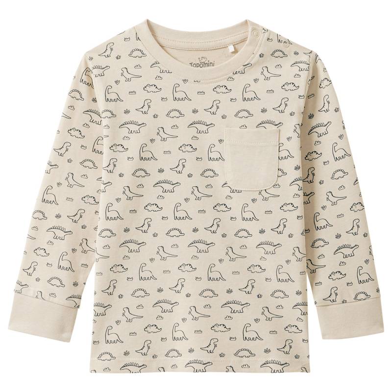 Baby Langarmshirt mit Allover-Print Baby Langarmshirt mit Allover-Print von Topomini