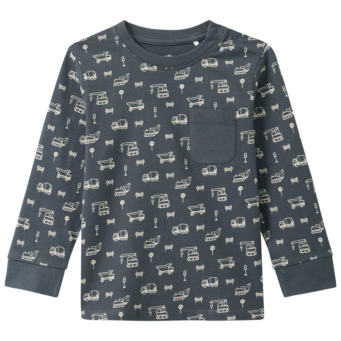 Baby Langarmshirt mit Allover-Print Baby Langarmshirt mit Allover-Print von Topomini