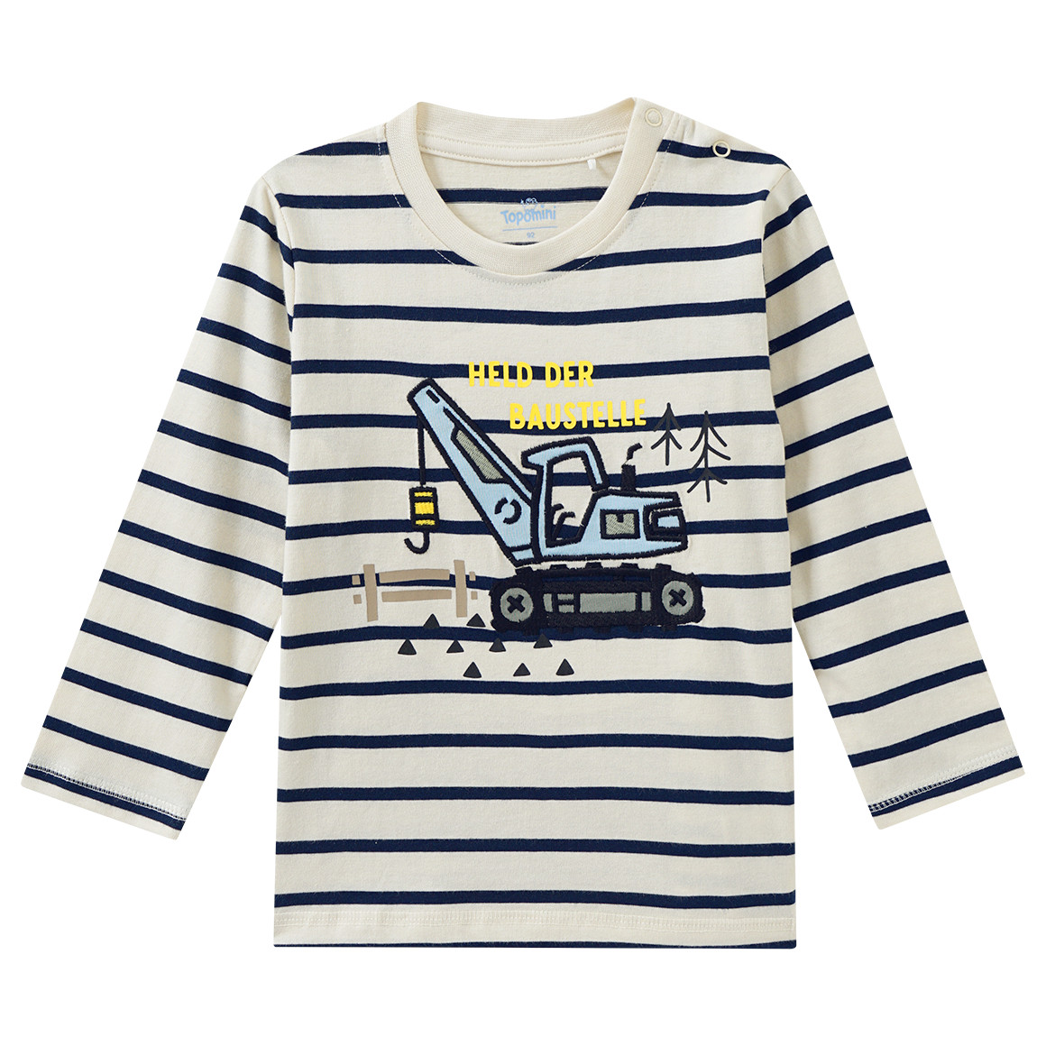 Baby Langarmshirt mit Applikation Baby Langarmshirt mit Applikation von Topomini