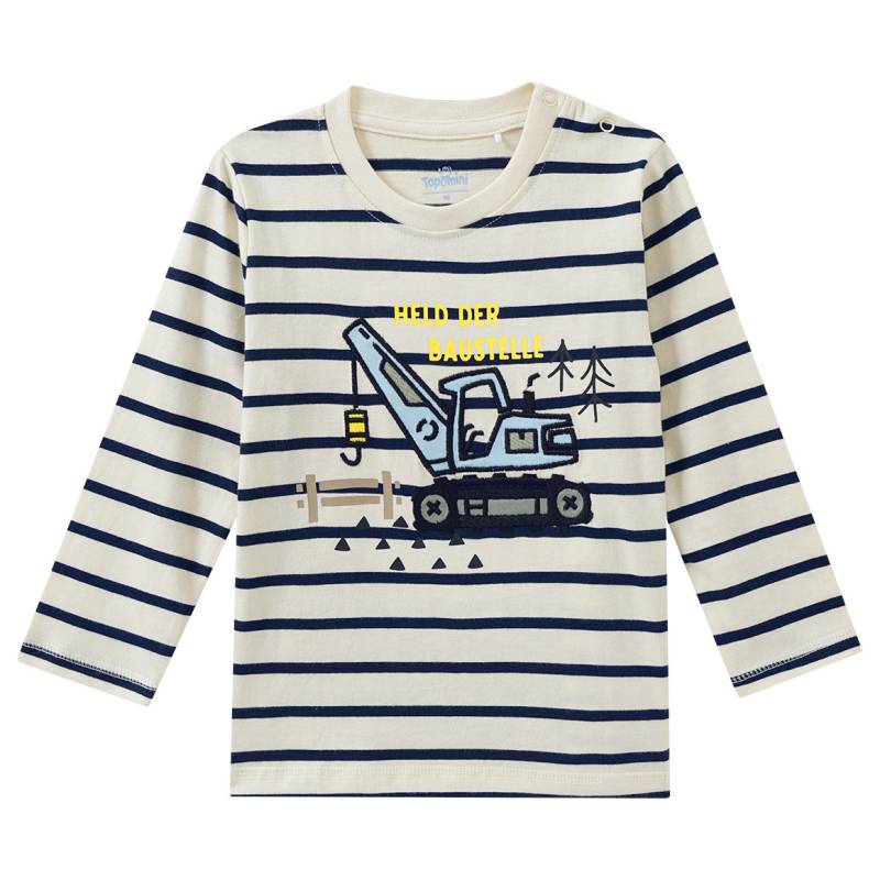Baby Langarmshirt mit Applikation von Topomini