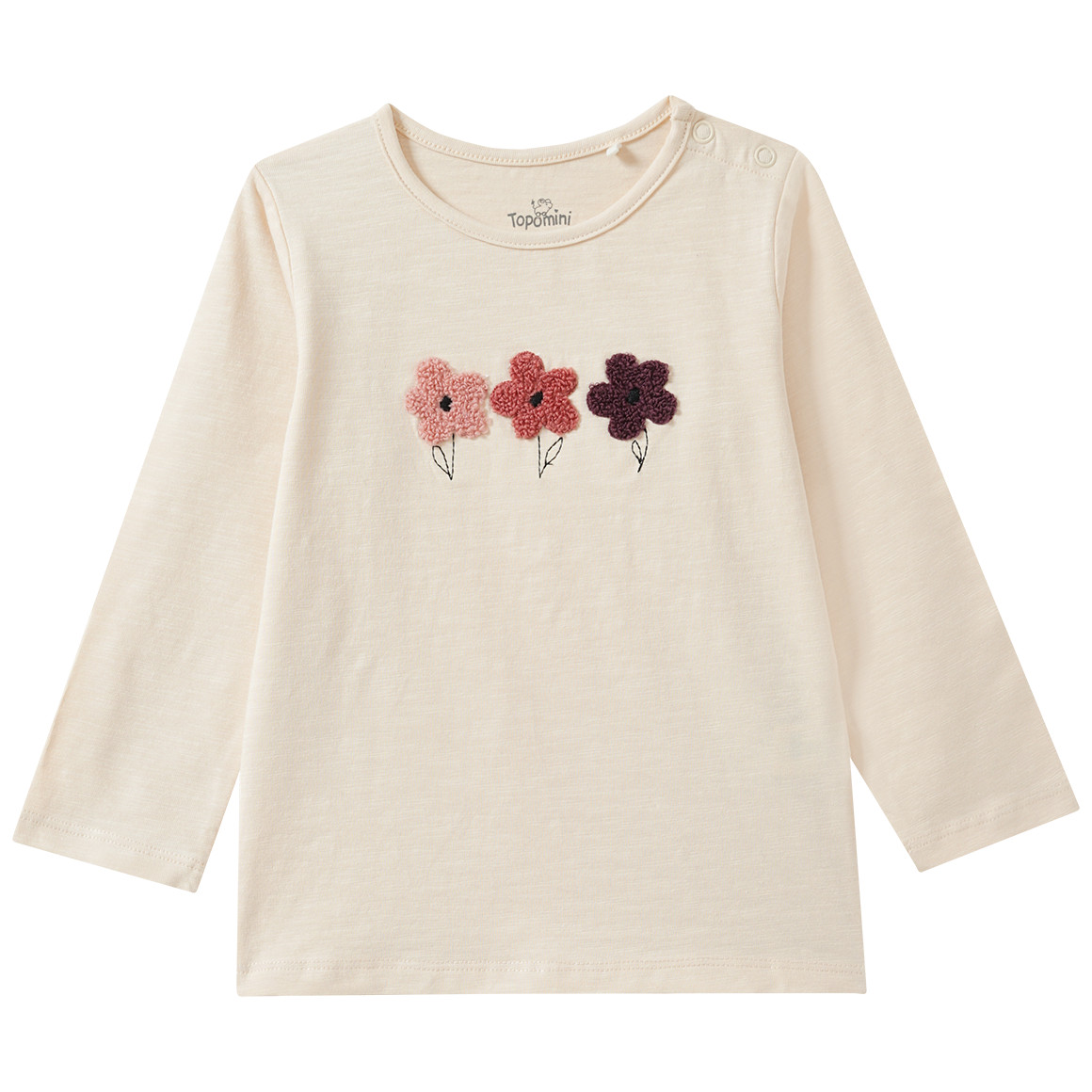 Baby Langarmshirt mit Applikation Baby Langarmshirt mit Applikation von Topomini