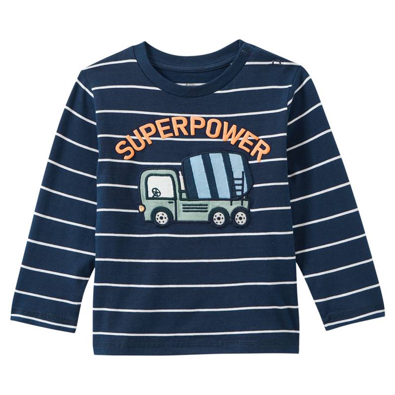 Baby Langarmshirt mit Applikation von Topomini