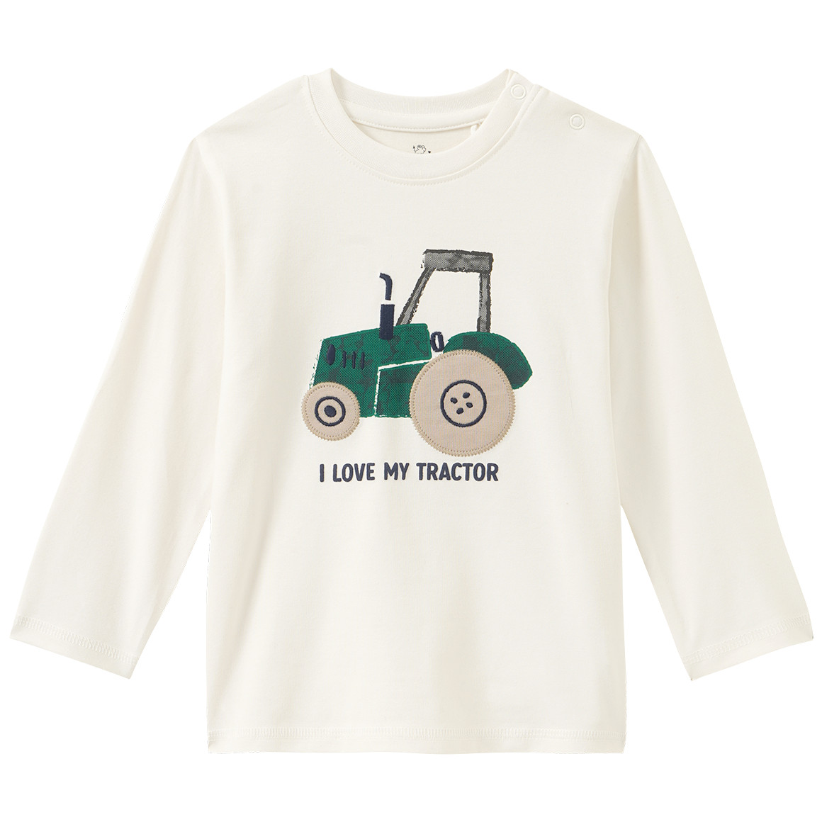 Baby Langarmshirt mit Applikation von Topomini
