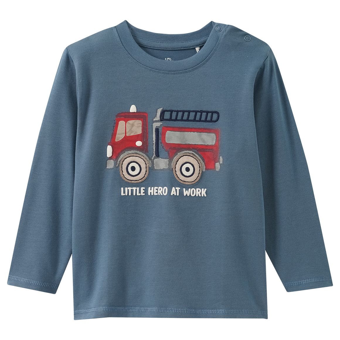 Baby Langarmshirt mit Applikation von Topomini