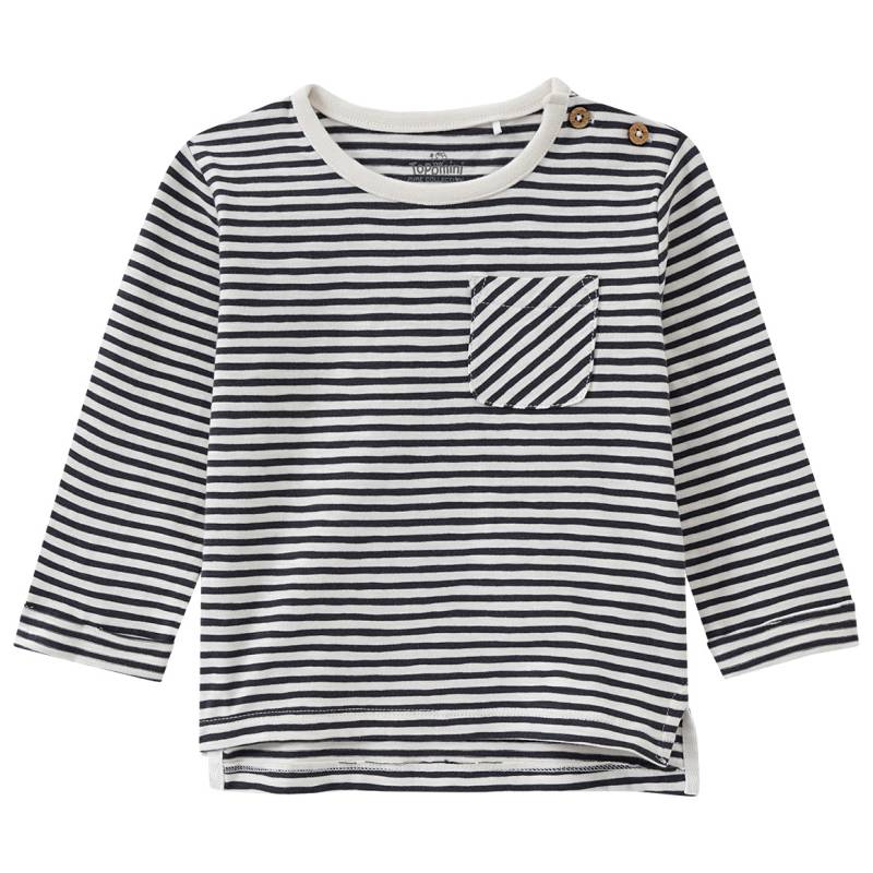 Baby Langarmshirt mit Bio-Baumwolle von Topomini