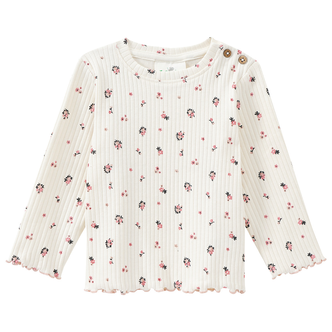 Baby Langarmshirt mit Bio-Baumwolle Baby Langarmshirt mit Bio-Baumwolle von Topomini