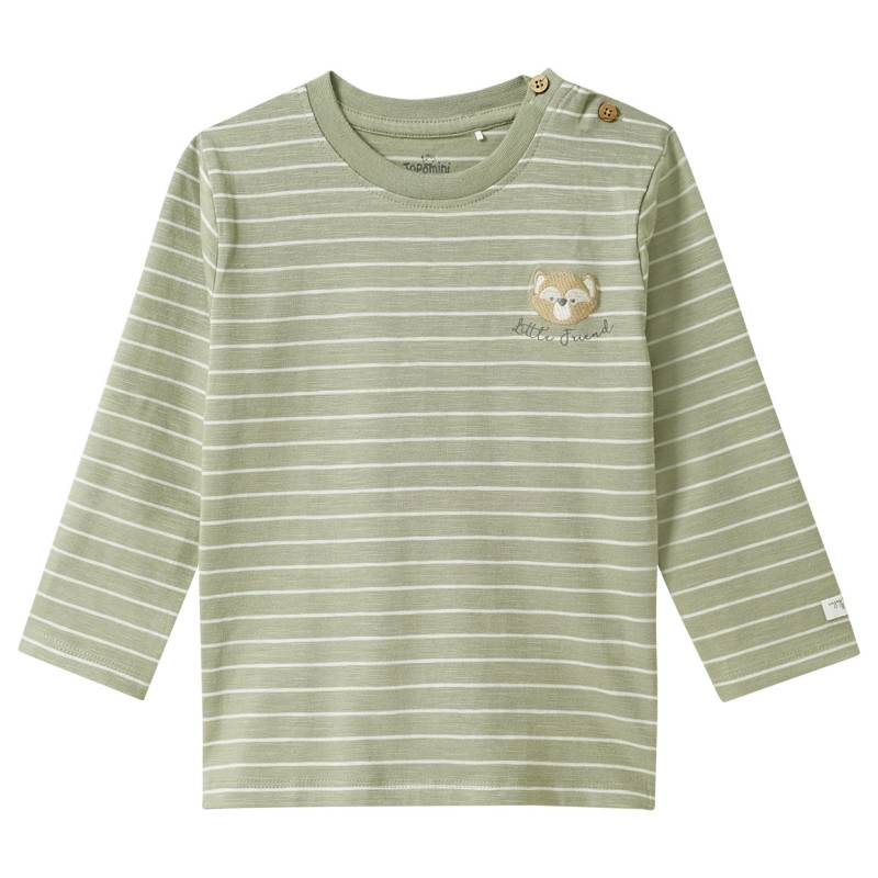 Baby Langarmshirt mit Bio-Baumwolle von Topomini