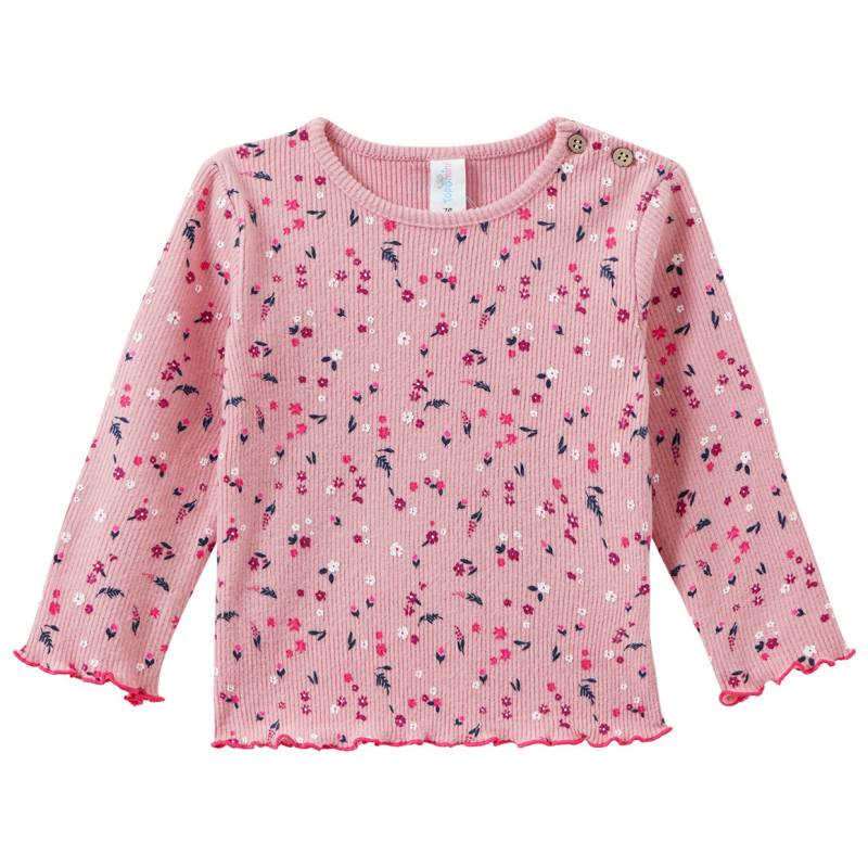 Baby Langarmshirt mit Blümchen Baby Langarmshirt mit Blümchen von Topomini