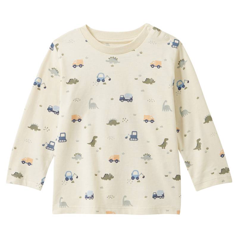 Baby Langarmshirt mit Dino-Motiven von Topomini