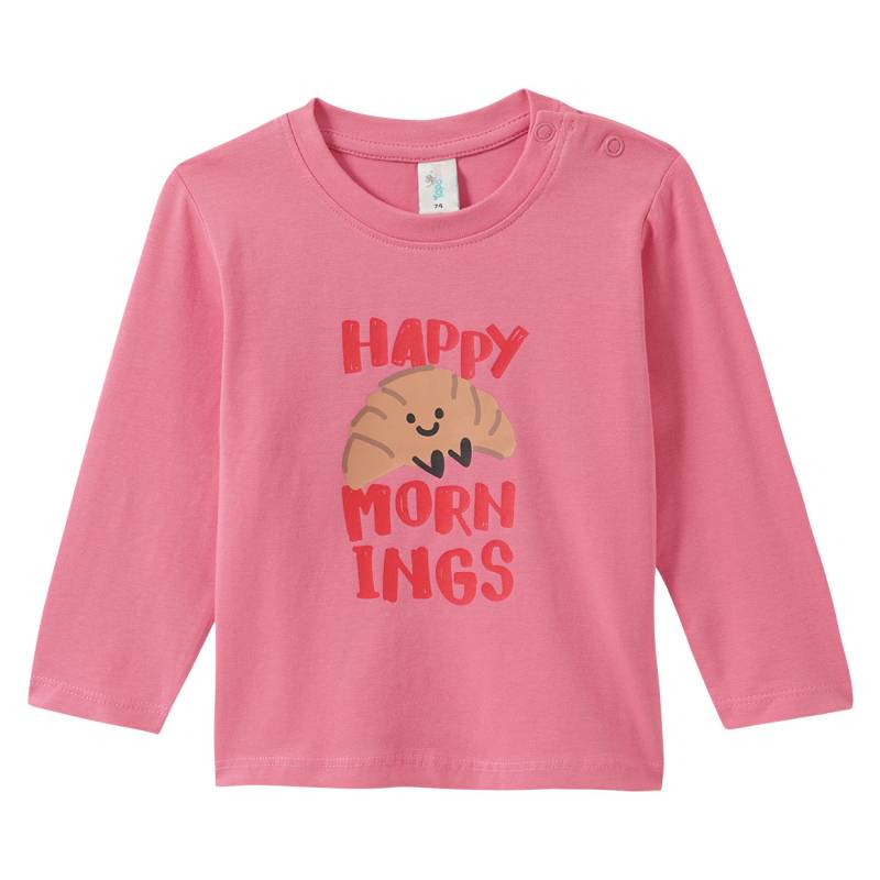 Baby Langarmshirt mit Frühstücks-Print von Topomini