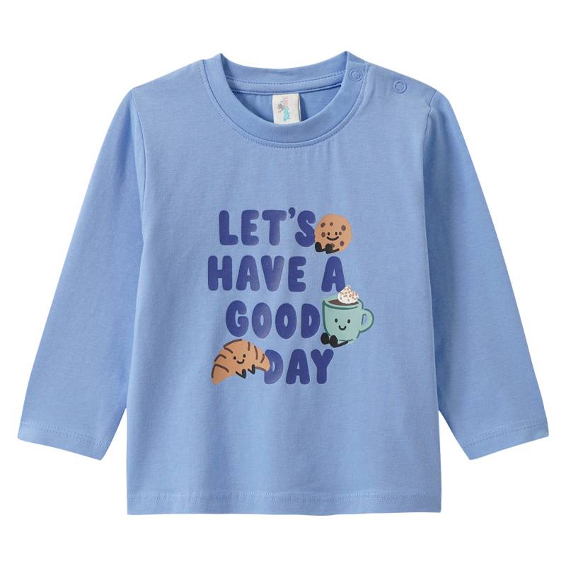 Baby Langarmshirt mit Frühstücks-Print von Topomini