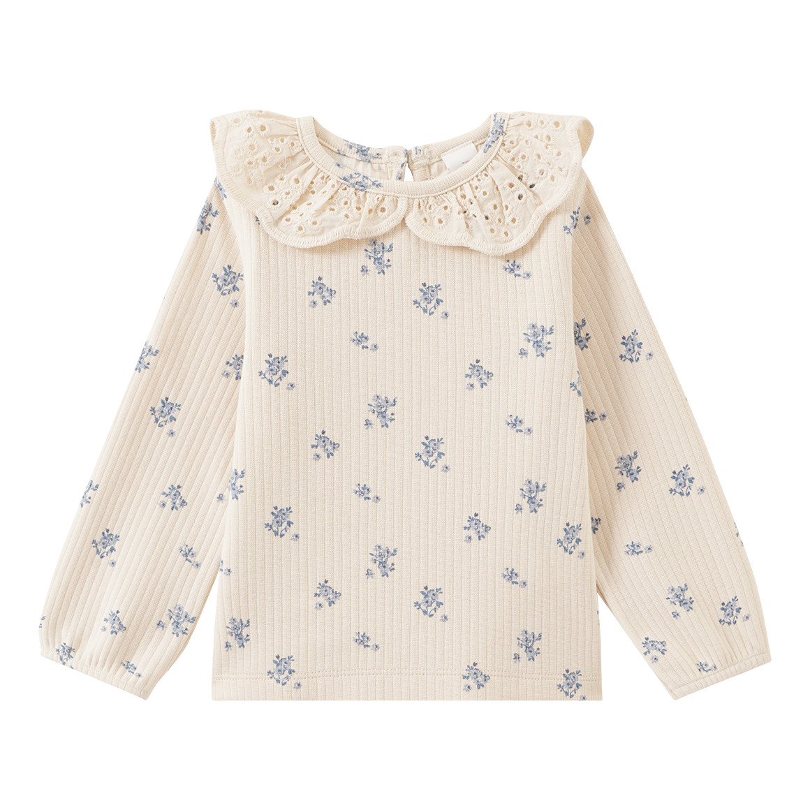 Baby Langarmshirt mit Kragen von Topomini