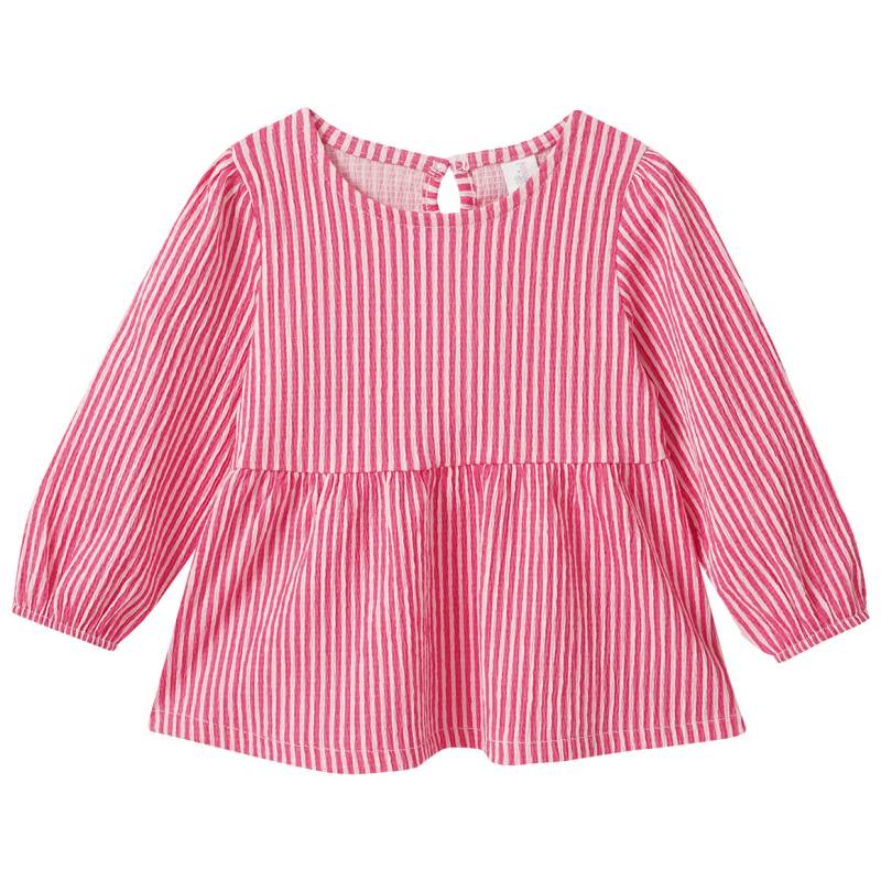 Baby Langarmshirt mit Krepp-Struktur von Topomini