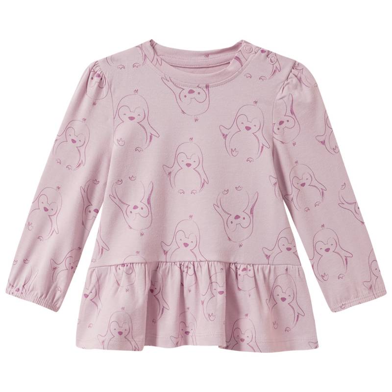 Baby Langarmshirt mit Pinguin-Motiven von Topomini