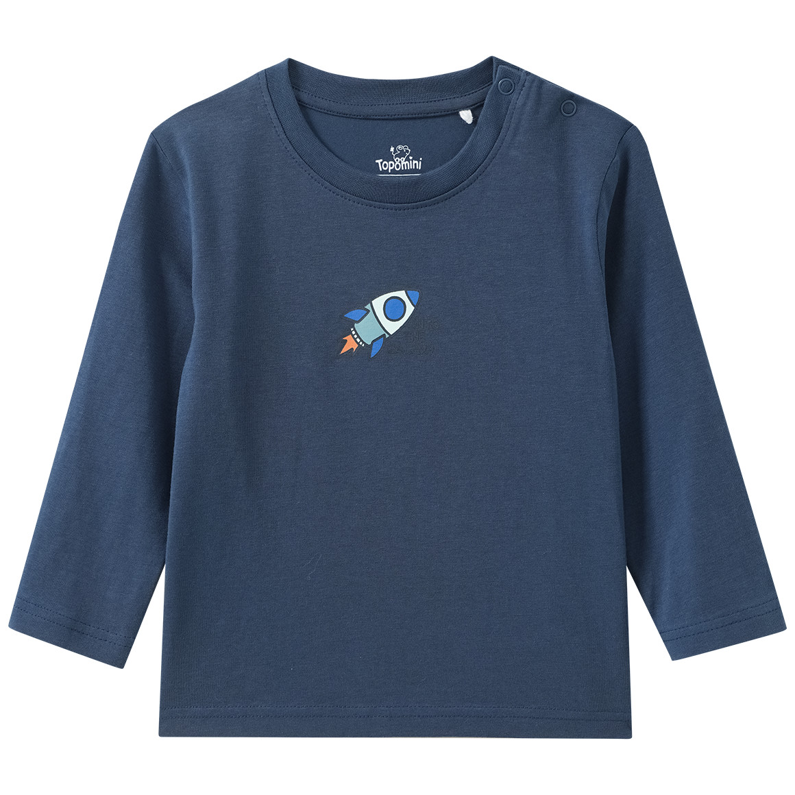 Baby Langarmshirt mit Print von Topomini