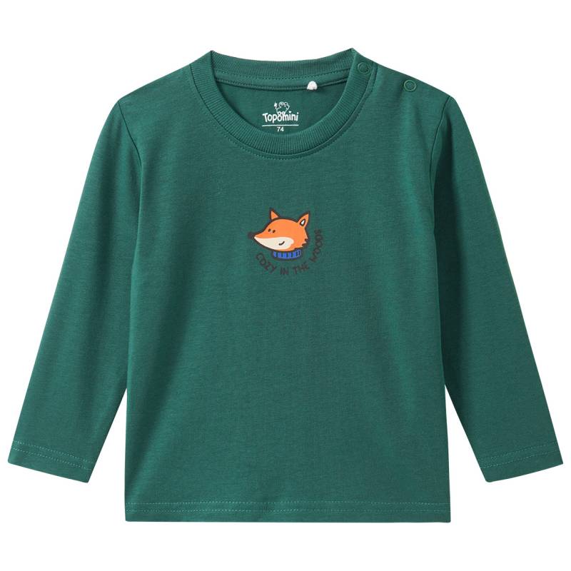 Baby Langarmshirt mit Print Baby Langarmshirt mit Print von Topomini