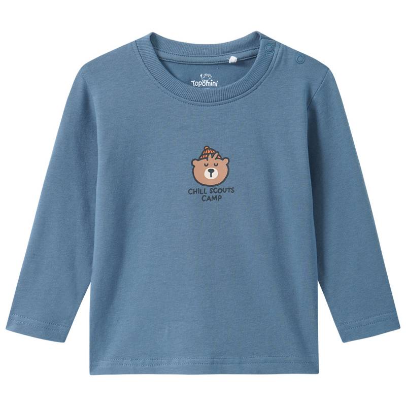 Baby Langarmshirt mit Print Baby Langarmshirt mit Print von Topomini