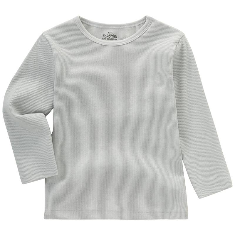 Baby Langarmshirt mit Rippstruktur von Topomini