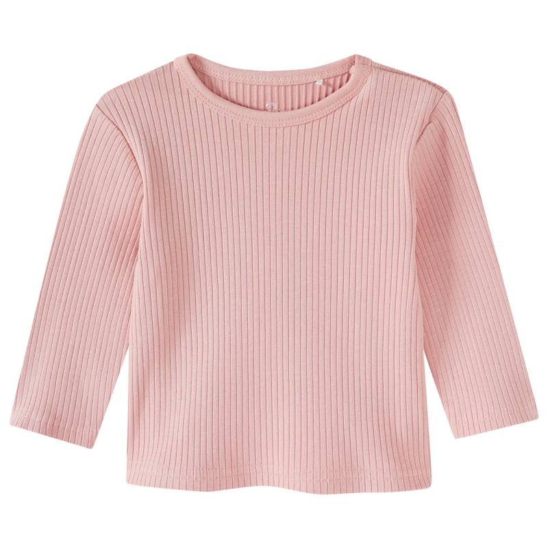 Baby Langarmshirt mit Rippstruktur von Topomini