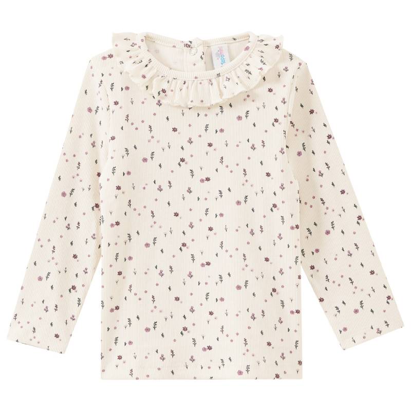 Baby Langarmshirt mit Rippstruktur von Topomini