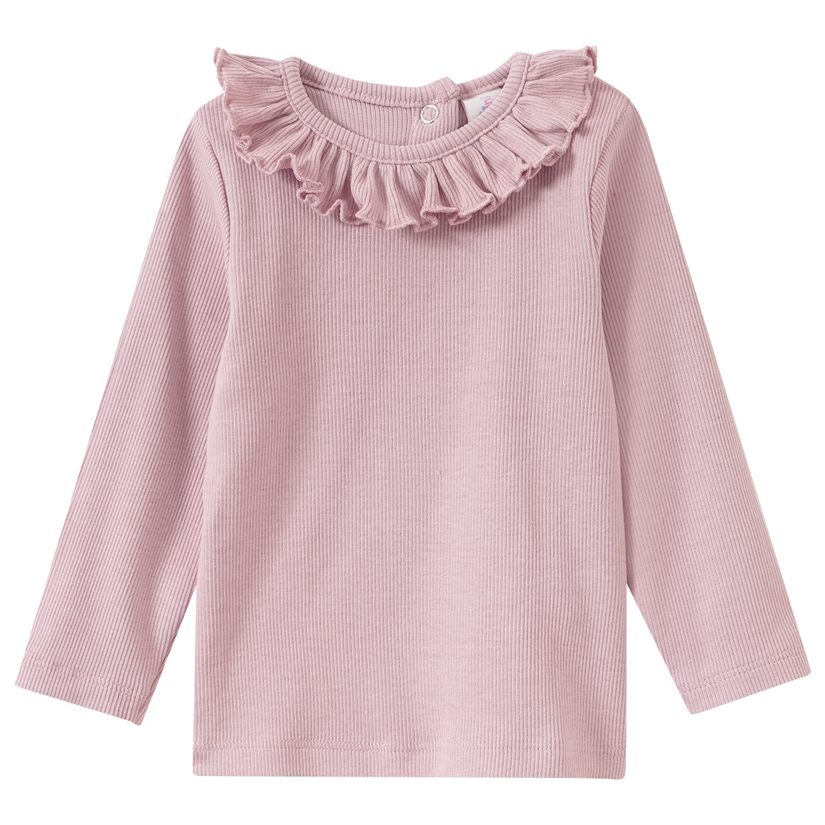 Baby Langarmshirt mit Rippstruktur von Topomini