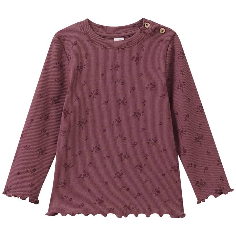 Baby Langarmshirt mit Rippstruktur Baby Langarmshirt mit Rippstruktur von Topomini