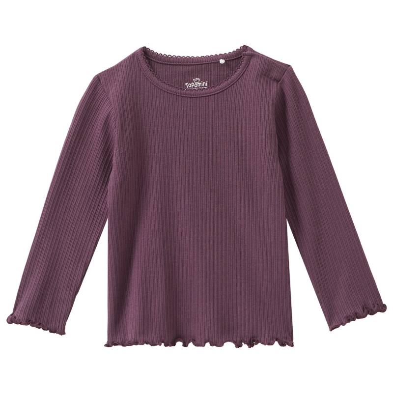Baby Langarmshirt mit Rippstruktur Baby Langarmshirt mit Rippstruktur von Topomini