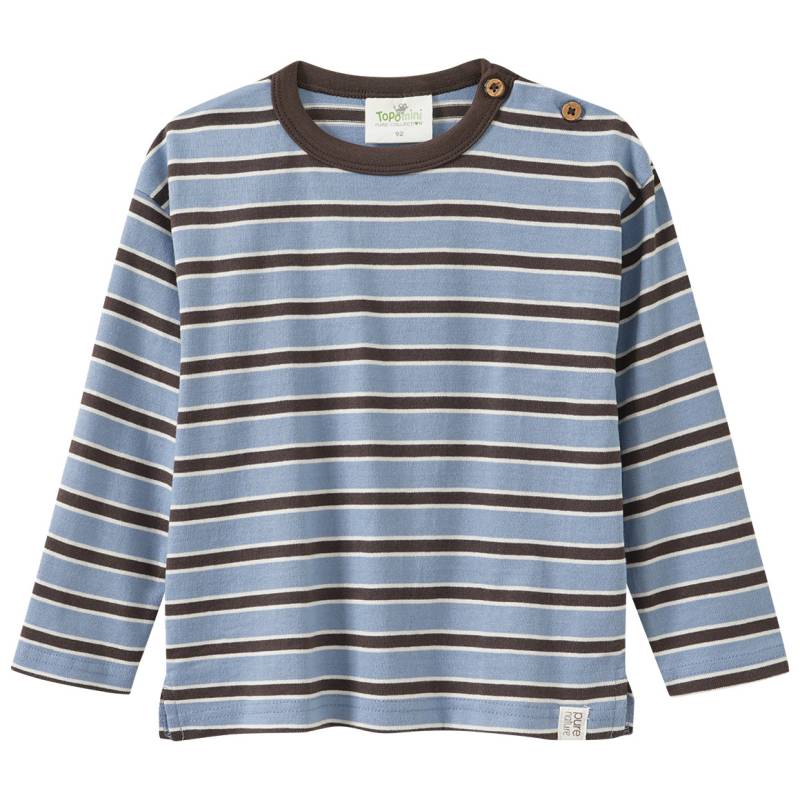 Baby Langarmshirt mit Streifen Baby Langarmshirt mit Streifen von Topomini