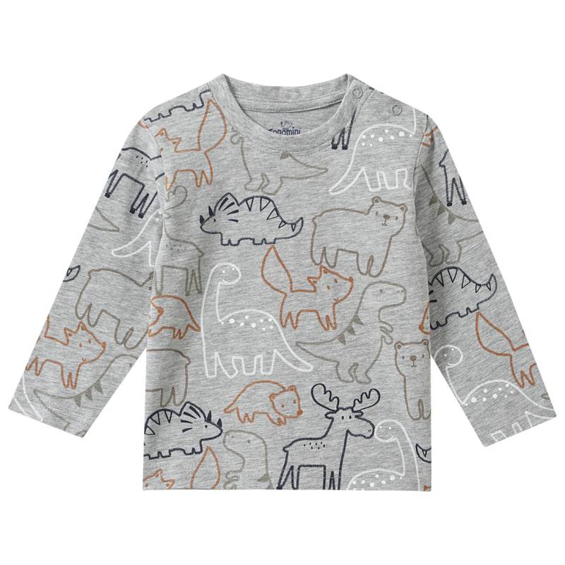 Baby Langarmshirt mit Tier-Motiven von Topomini