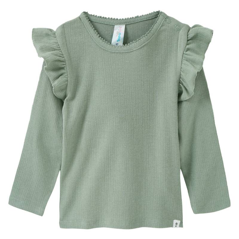 Baby Langarmshirt mit Volants von Topomini