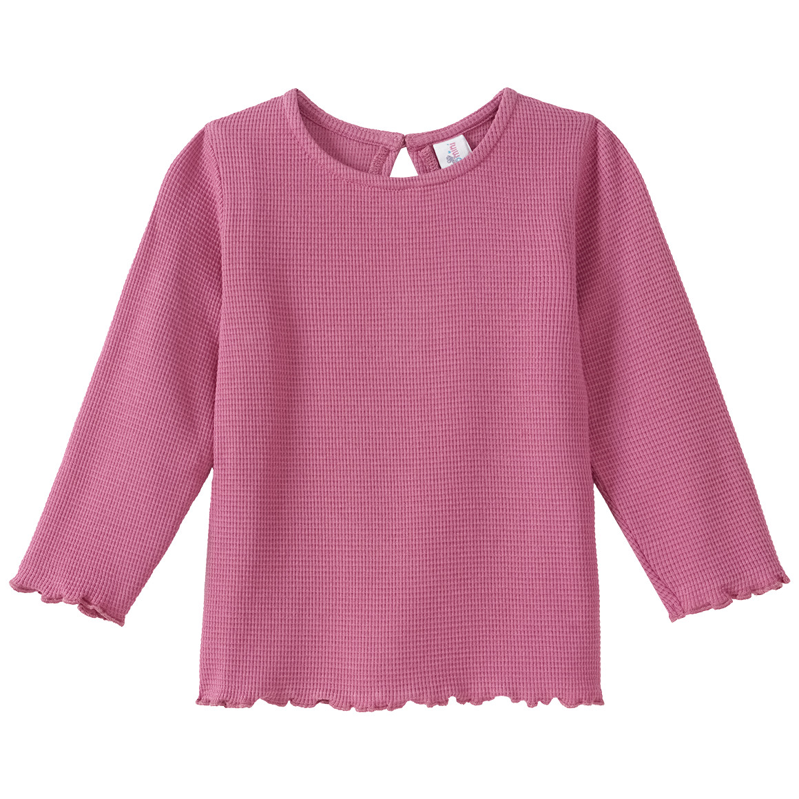 Baby Langarmshirt mit Waffel-Struktur Baby Langarmshirt mit Waffel-Struktur von Topomini